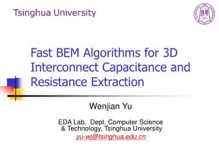 Fast BEM Algorithms for 3D Interconnect Capacitance and Resistance Extraction
