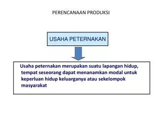 perencanaan produksi