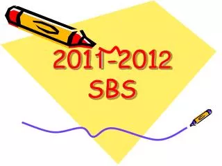 201 1 201 2 sbs