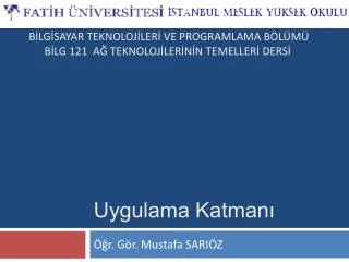 uygulama katman