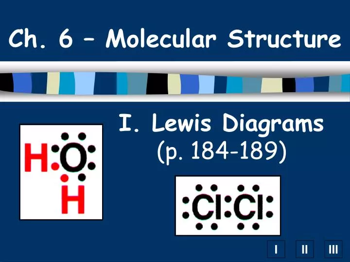 ch 6 molecular structure