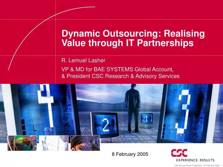 dynamic outsourcing realising value through it partnerships