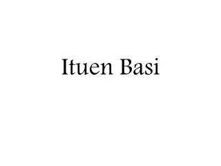 ituen basi