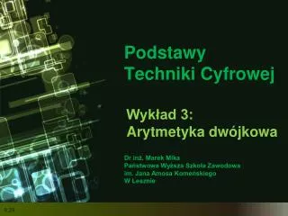 podstawy techniki cyfrowej