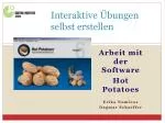 Interaktive Übungen selbst erstellen - slide 1