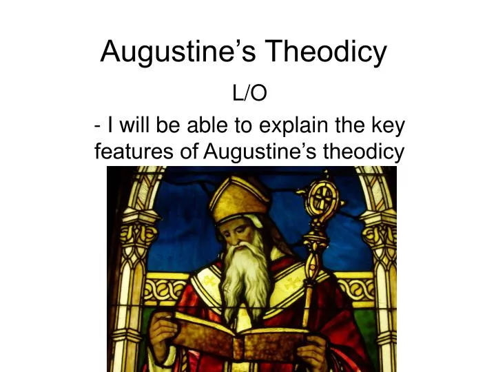 augustine s theodicy
