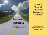 Curriculum - slide 1