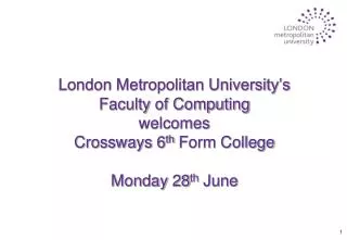 Prof. Dominic Palmer-Brown Dean of the Faculty of Computing