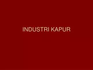 industri kapur