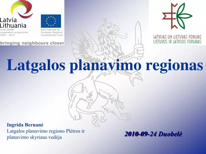 latgalos planavimo regionas