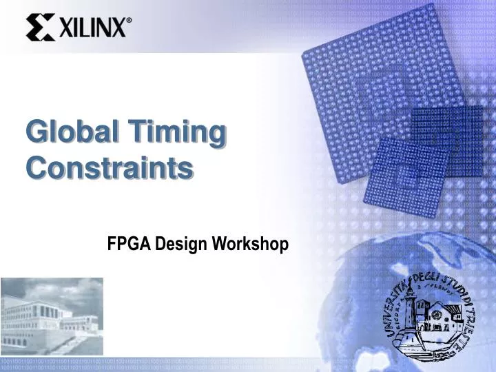 global timing constraints