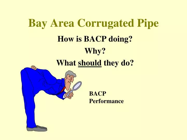 bay area corrugated pipe