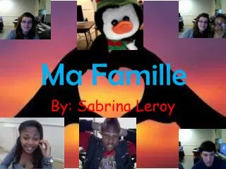 ma famille