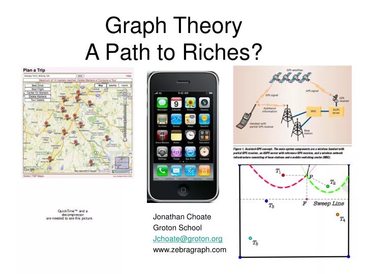 graph theory a path to riches