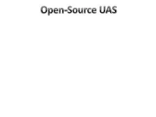 Open-Source UAS