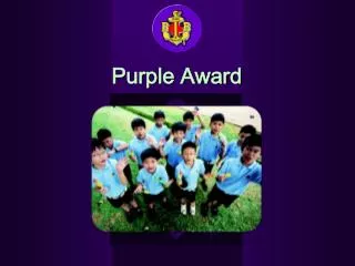 Purple Award