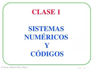 clase 1 sistemas num ricos y c digos
