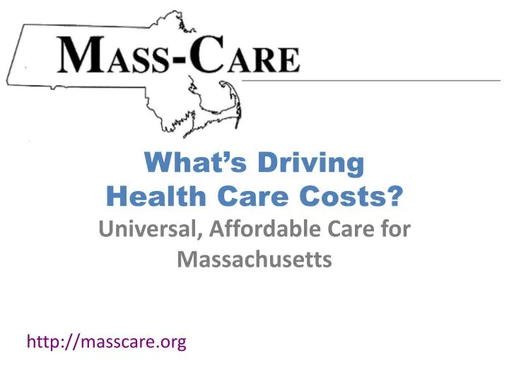 what s driving health care costs