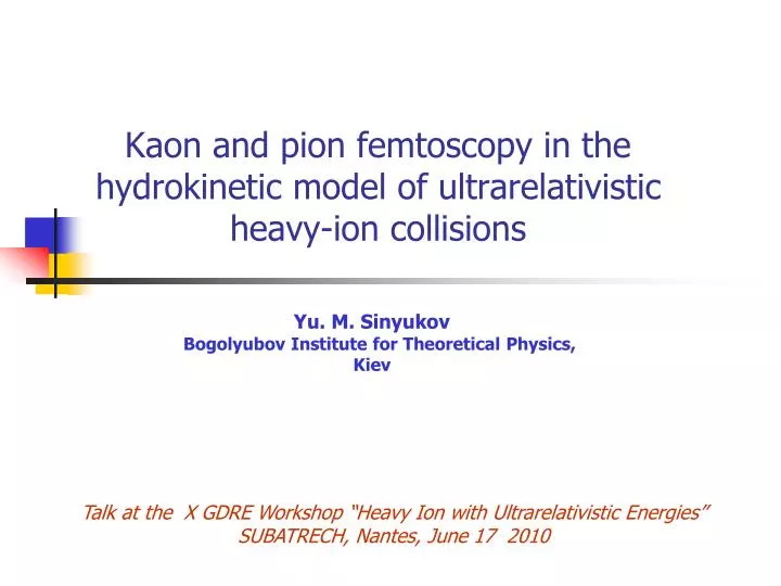 kaon and pion femtoscopy in the hydrokinetic model of ultrarelativistic heavy ion collisions