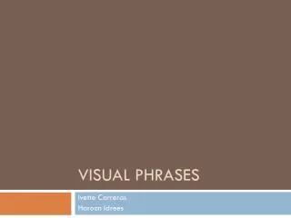 Visual Phrases