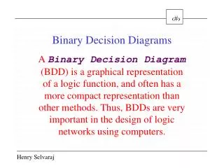 binary decision diagrams