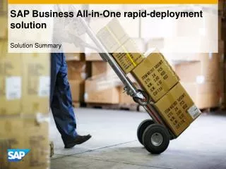 SAP Business All-in-One rapid-deployment solution