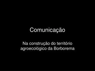 comunica o