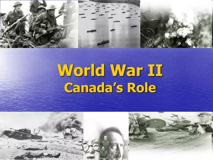 world war ii canada s role