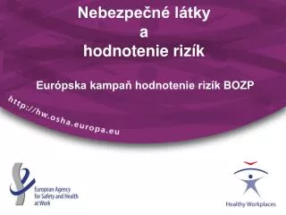 nebezpe n l tky a hodnotenie riz k