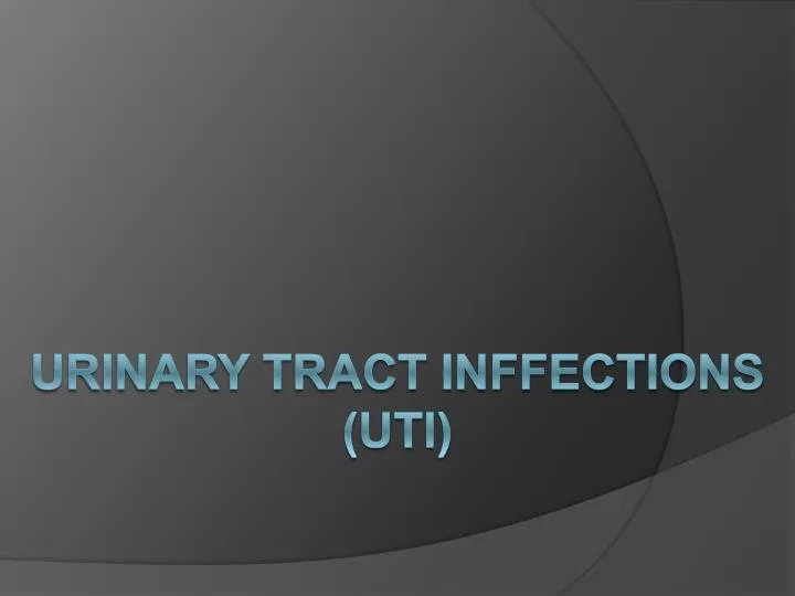 urinary tract inffections uti