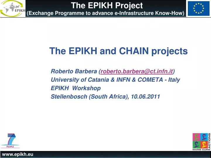 the epikh and chain projects