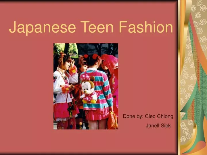 japanese teen fashion