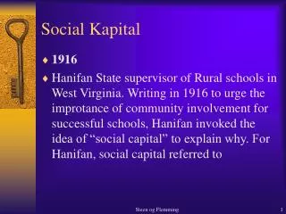 social kapital