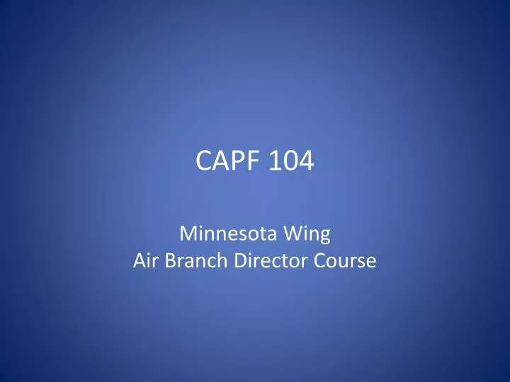 capf 104