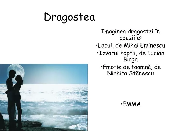 dragostea