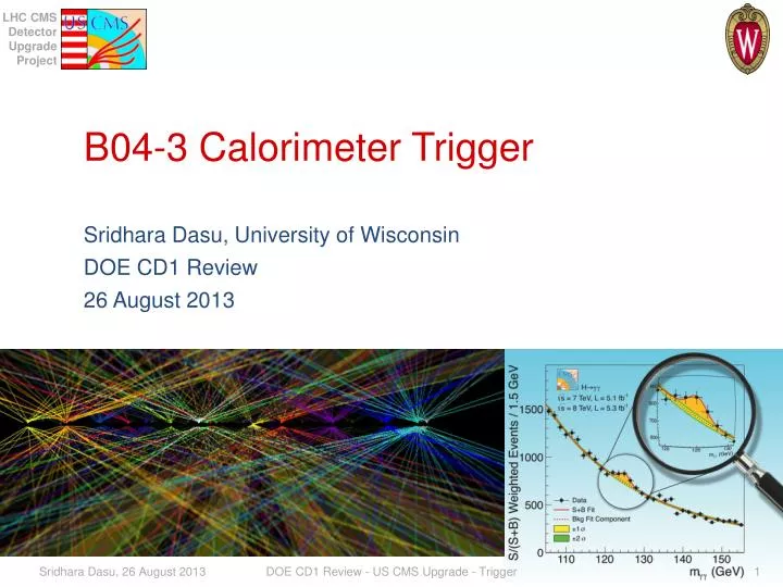 b04 3 calorimeter trigger