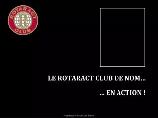 le rotaract club de nom