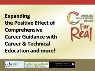 Expanding the Positive Effect of Comprehensive Career Guidance with