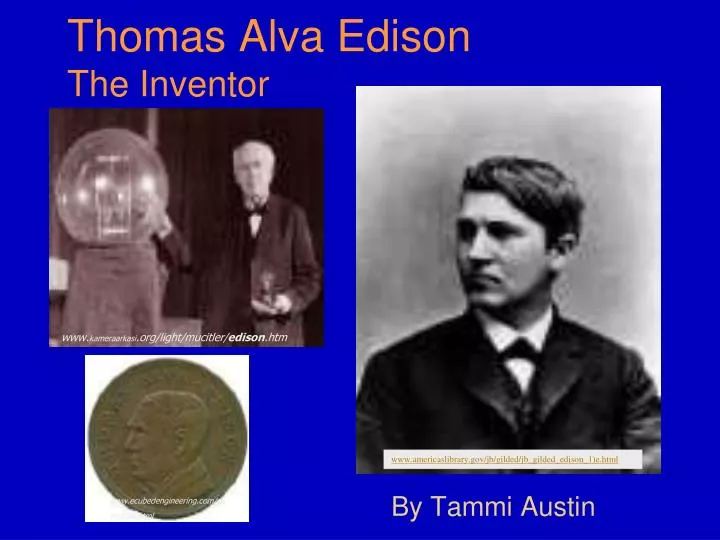 thomas alva edison the inventor