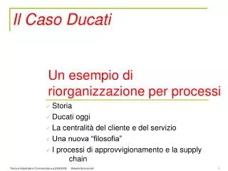 il caso ducati