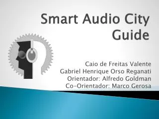 smart audio city guide