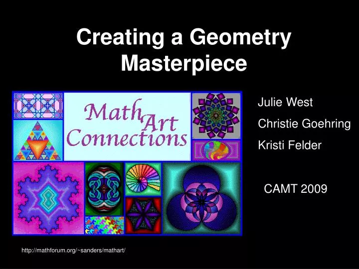 creating a geometry masterpiece