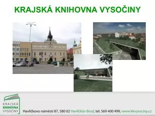krajsk knihovna vyso iny