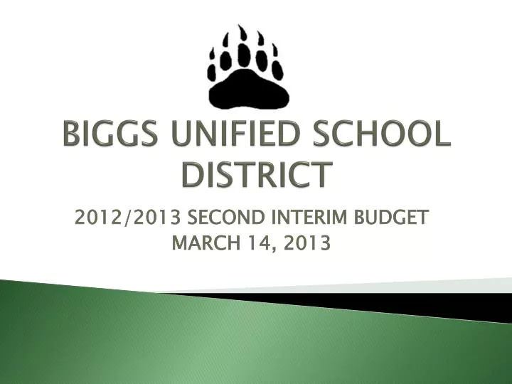 biggs unified school district