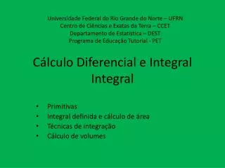 c lculo diferencial e integral integral