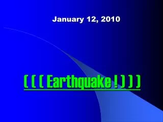 January 12, 2010
