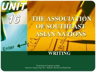 THE ASSOCIATION OF SOUTHEAST ASIAN NATIONS