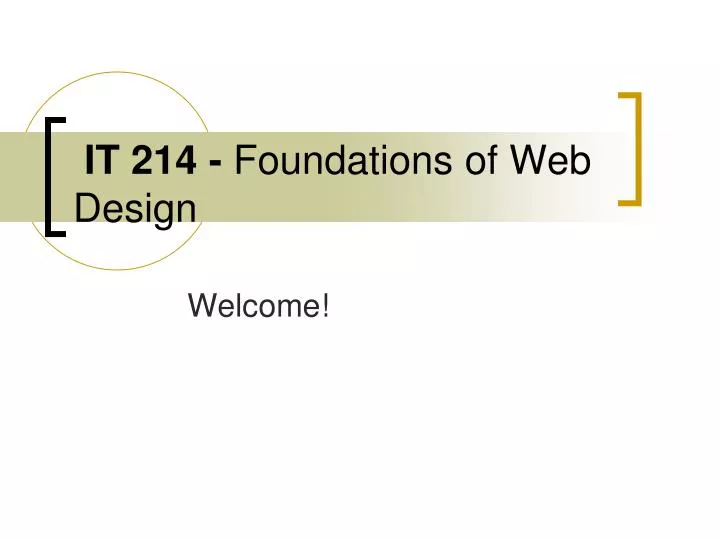 it 214 foundations of web design