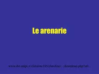 le arenarie