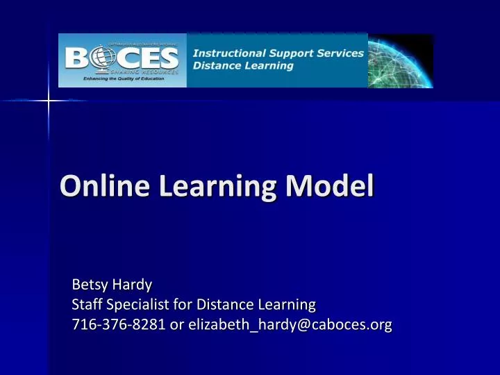 online learning model